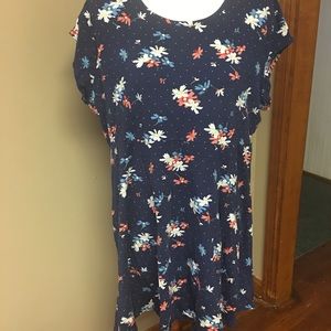 Floral & Polka dot Tunic